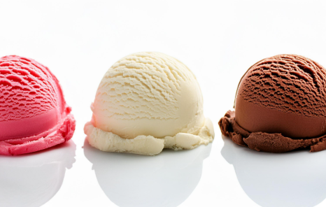 Vanilla & Chocolate and Strawberry 